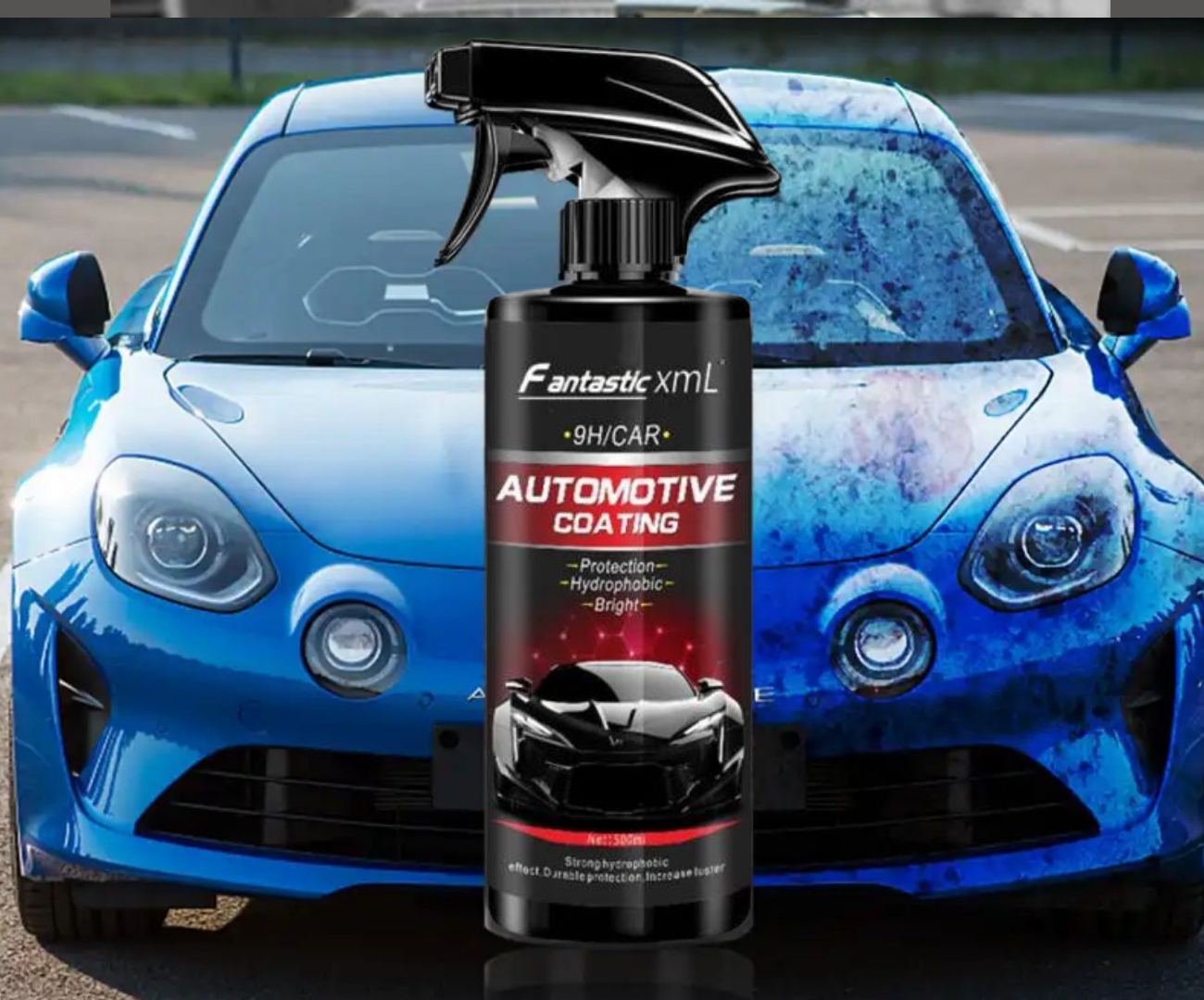 Spray de revêtement nano hydrophobe avec 9H