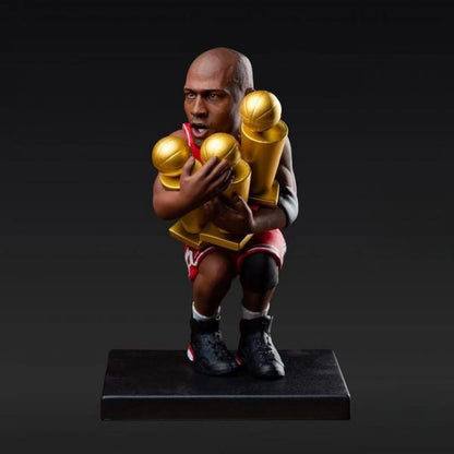 Ornement commémoratif légendaire du grand joueur de basket-ball, 7 pièces 