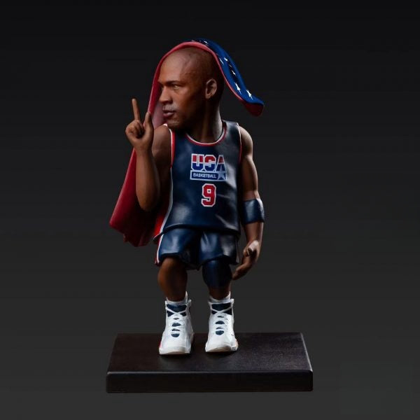 Ornement commémoratif légendaire du grand joueur de basket-ball, 7 pièces 