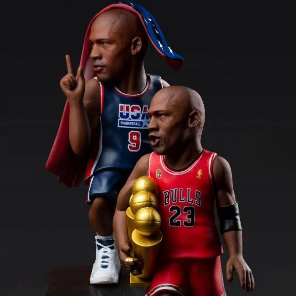 Ornement commémoratif légendaire du grand joueur de basket-ball, 7 pièces 