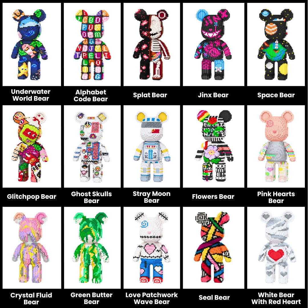 Ours géant en briques à construire Zoua™