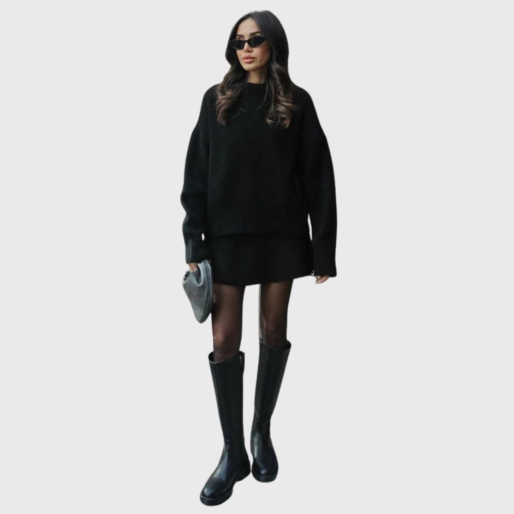 Elena | Ensemble en maille douillette