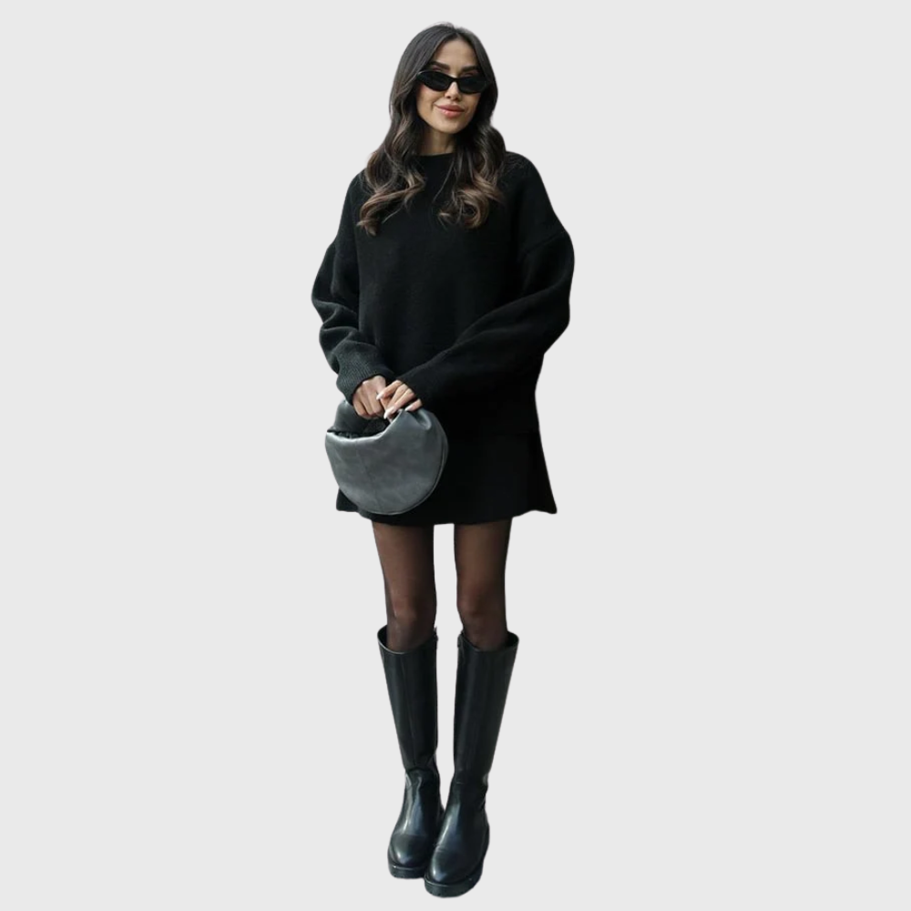 Elena | Ensemble en maille douillette