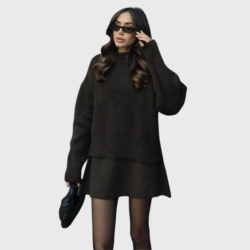 Elena | Ensemble en maille douillette