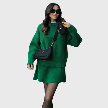 Elena | Ensemble en maille douillette