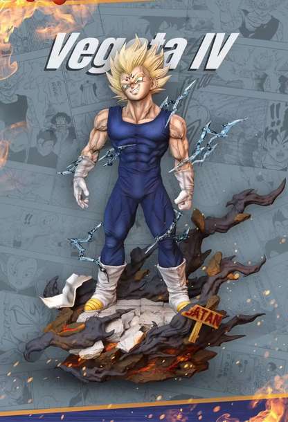 Statue de Majin Vegeta de Dragon Ball Z (1 achetée, 1 offerte) 