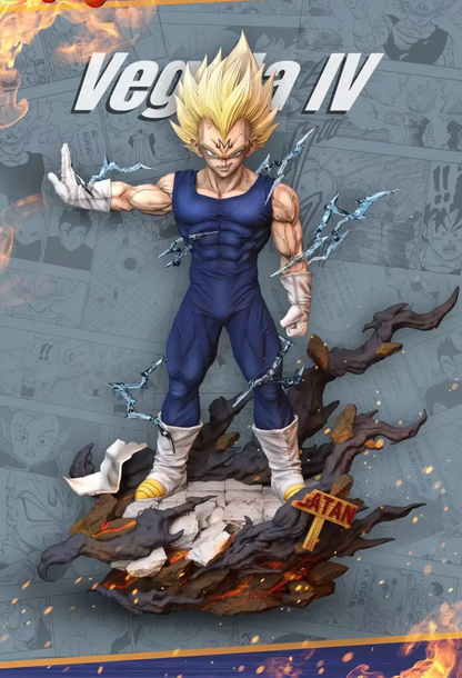 Statue de Majin Vegeta de Dragon Ball Z (1 achetée, 1 offerte) 