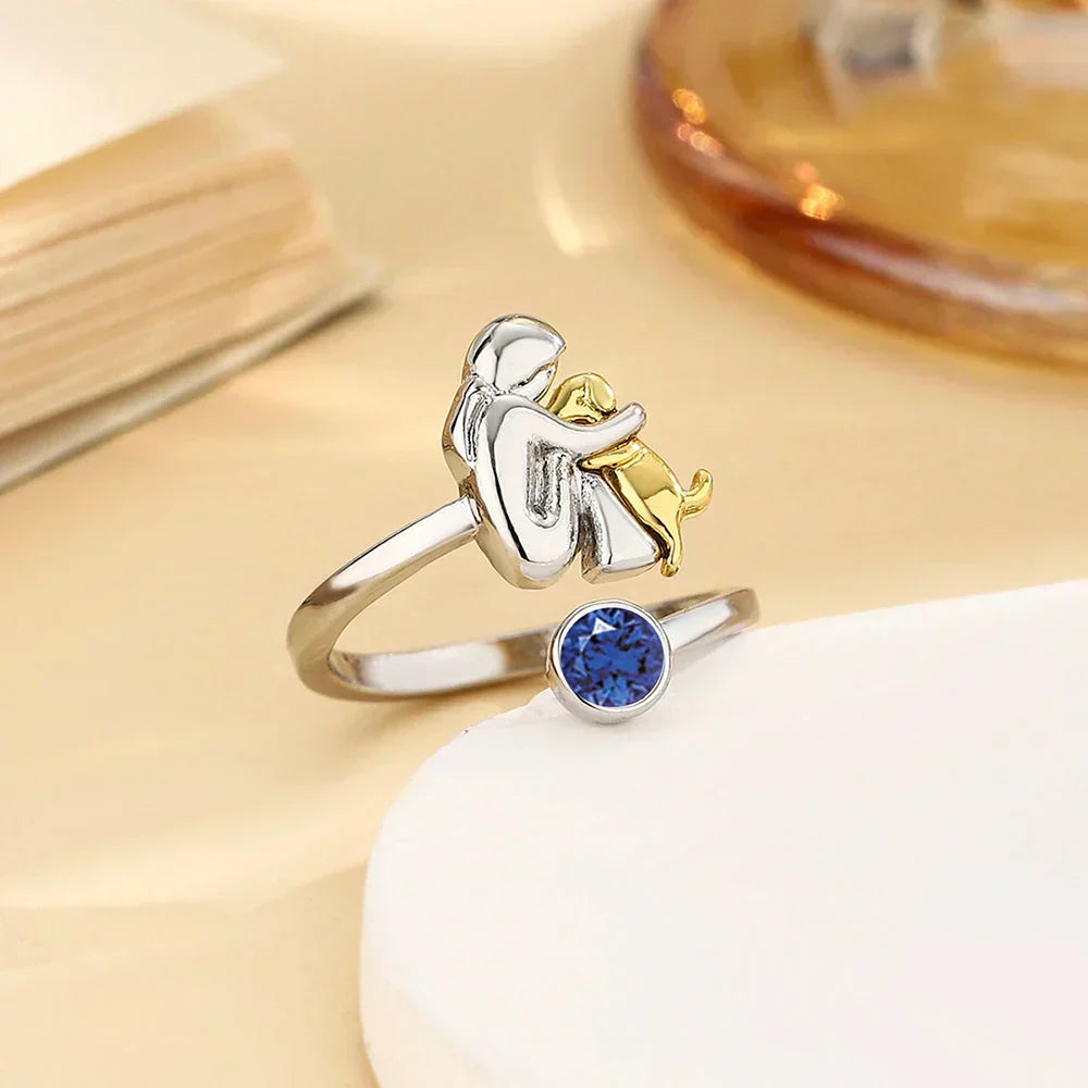 Rose™ | Ring with Dog Icon