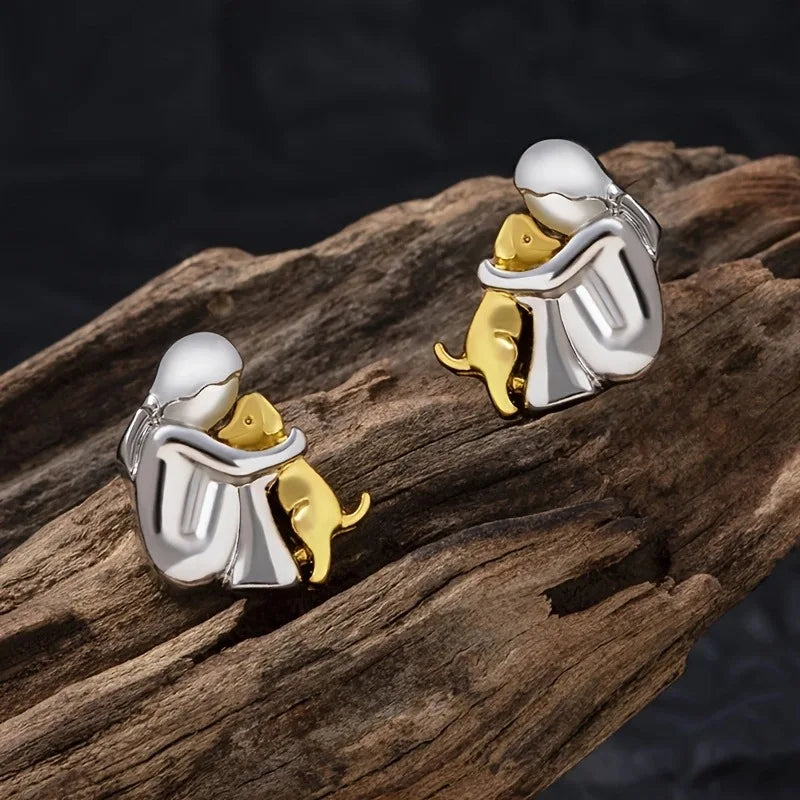 Lisa™ | Dog Icon Earrings