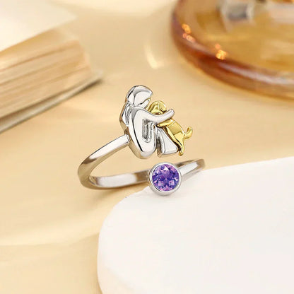 Rose™ | Ring with Dog Icon