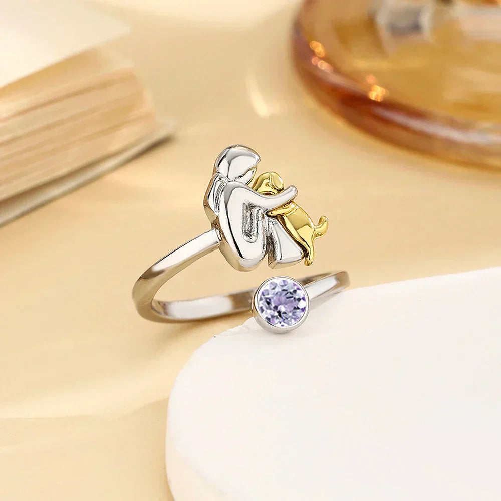 Rose™ | Ring with Dog Icon