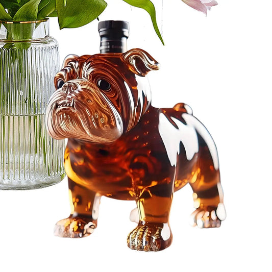 Flasque vintage Bulldog – Édition limitée 