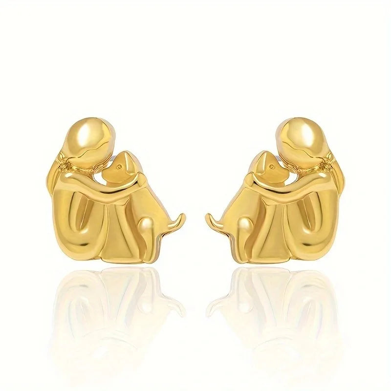 Lisa™ | Dog Icon Earrings