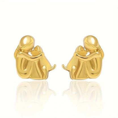 Lisa™ | Dog Icon Earrings