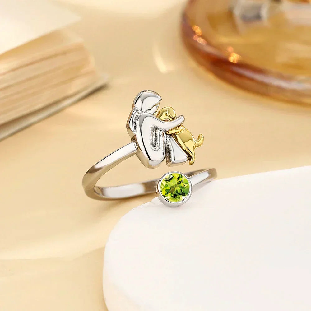 Rose™ | Ring with Dog Icon