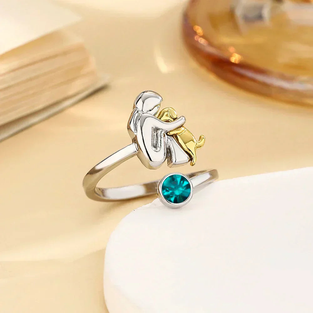Rose™ | Ring with Dog Icon