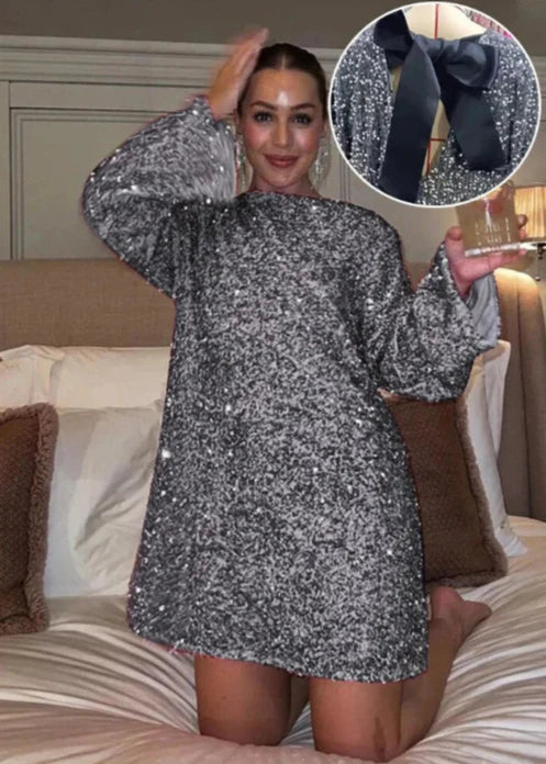 Elsa | Robe élégante à paillettes