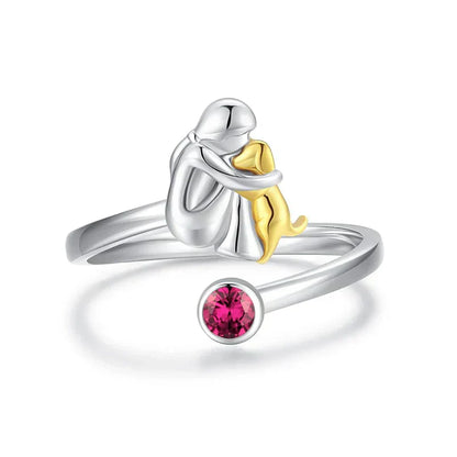 Rose™ | Ring with Dog Icon