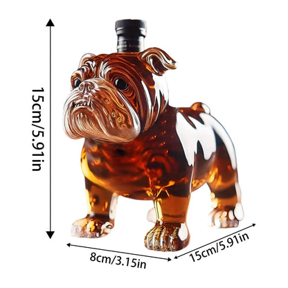 Flasque vintage Bulldog – Édition limitée 