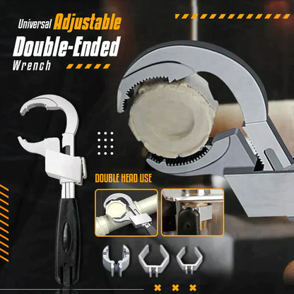 🛠️Clé à fourche double réglable universellement