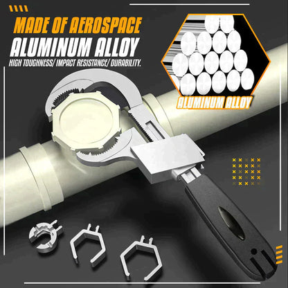 🛠️Clé à fourche double réglable universellement