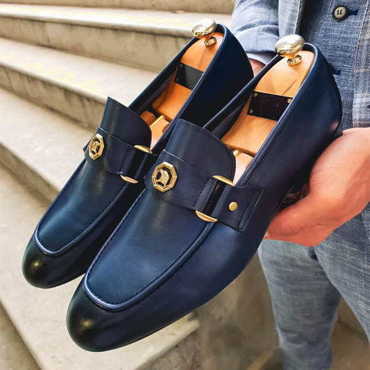 Mocassins en cuir véritable William™
