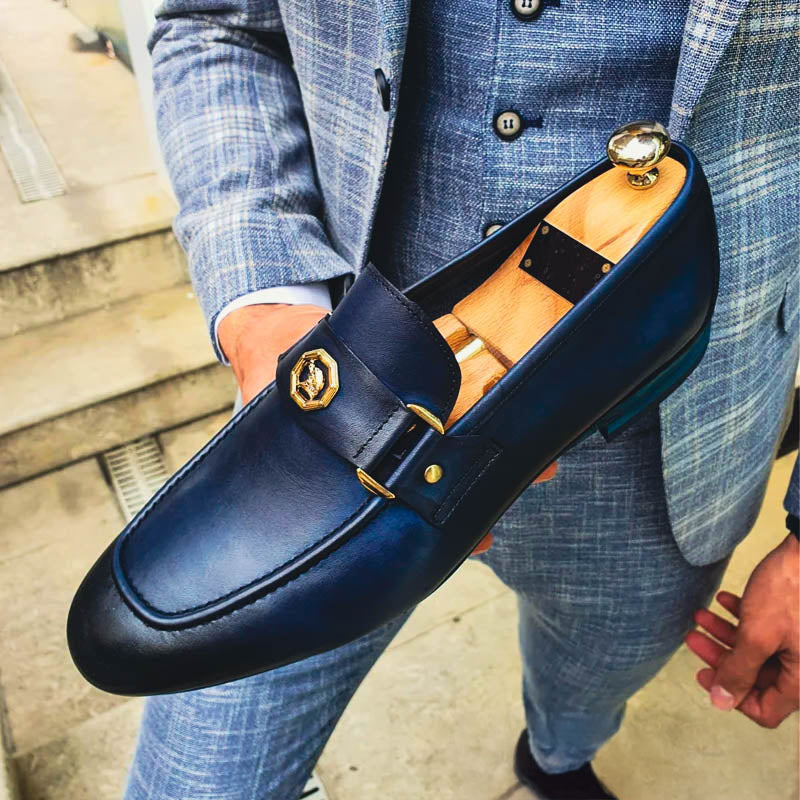 Mocassins en cuir véritable William™