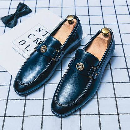 Mocassins en cuir véritable William™