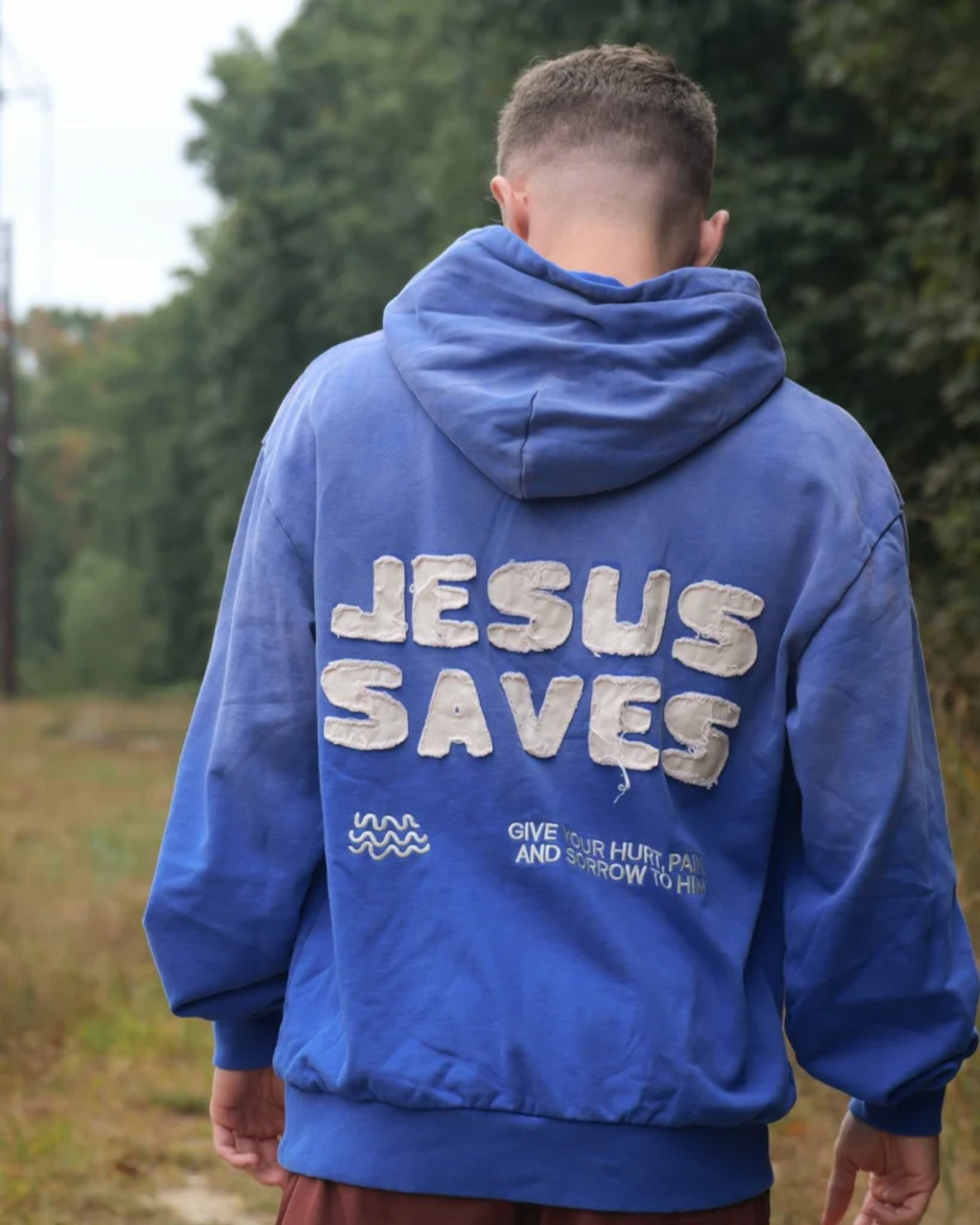 Sweat à capuche Jésus sauve