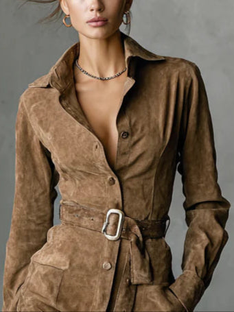 Alba | Long Sleeve Midi Dress