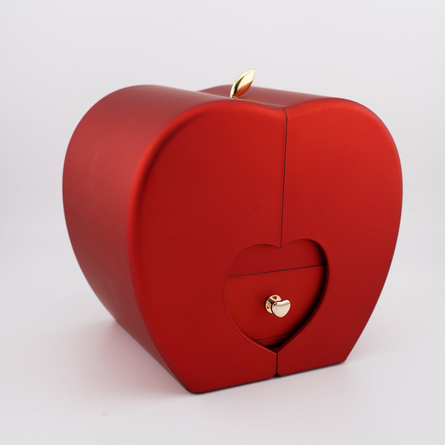 Collier trèfle à 4 feuilles « Porte-bonheur » avec coffret cadeau et rose éternelle