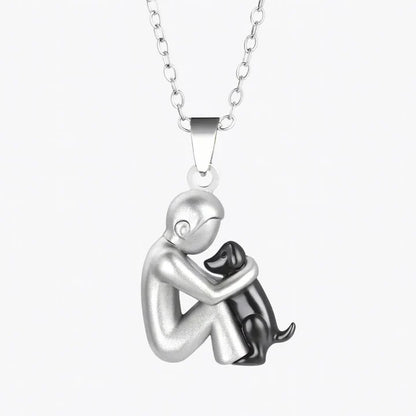 Fabiola™ | Puppy pendant necklace