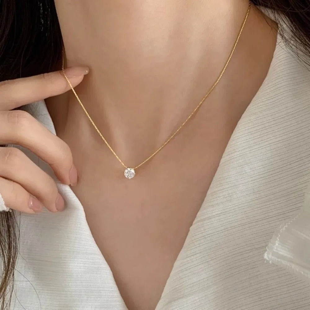 Collier Cléa Moissanite 