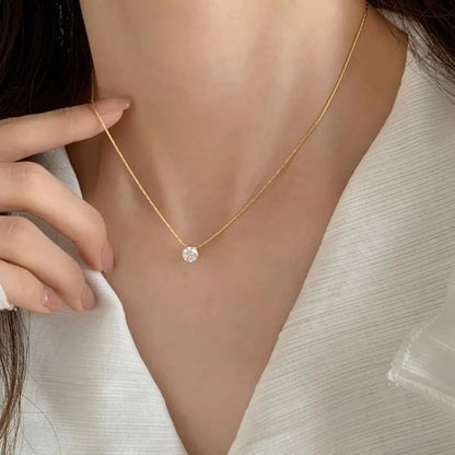 Collier Cléa Moissanite 