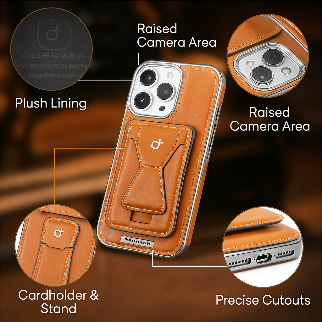 Expédition rapide ✈️Étui de protection en cuir de qualité supérieure pour iPhone 