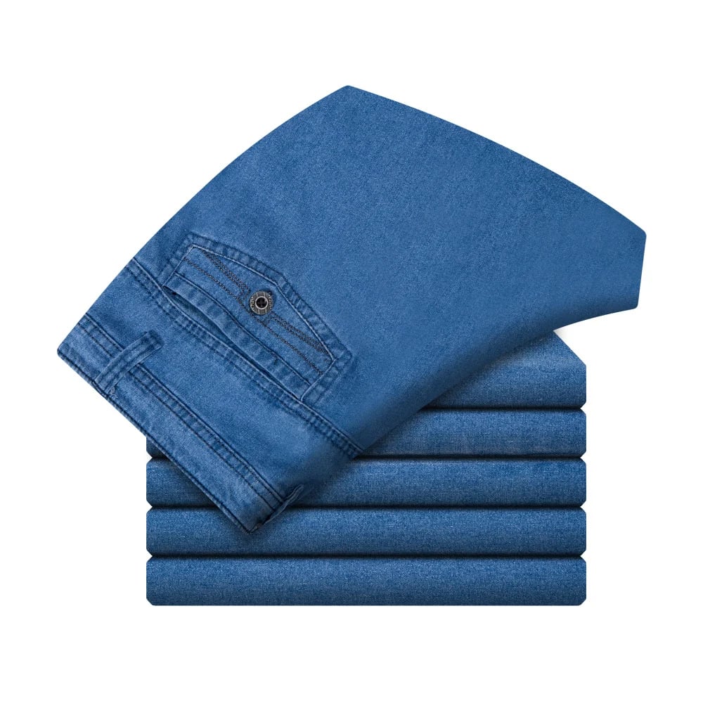 👖Jean droit taille haute pour homme