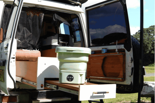 Machine à laver portable et pliable