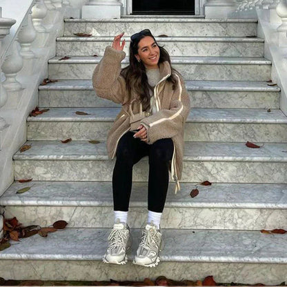 Kalina™ | Manteau oversize en peluche