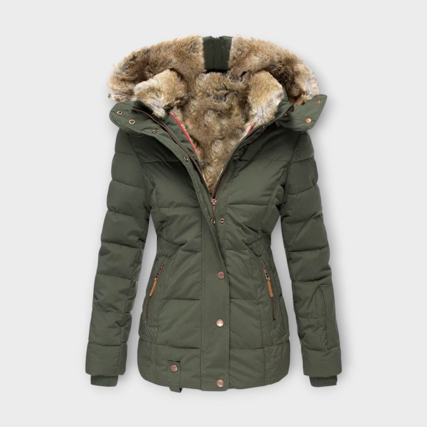Ember Plush-Lined Winter Jacket