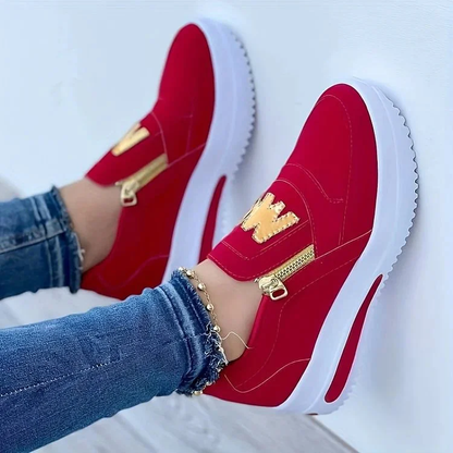 👍Women's Orthopedic Platform Slip-on Sneakers