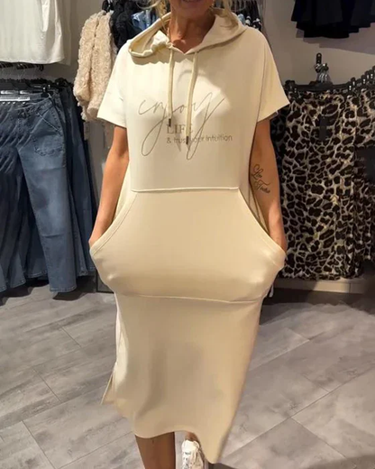 💥🔥👗[S-5XL]2025 Nouveau style d'été Robe sweat-shirt grande taille ample, confortable et respirante 