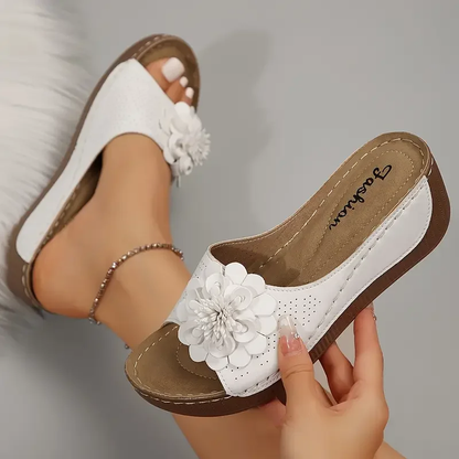 🔥 Soldes du dernier jour -50 % - Sandales fleuries pour femmes 