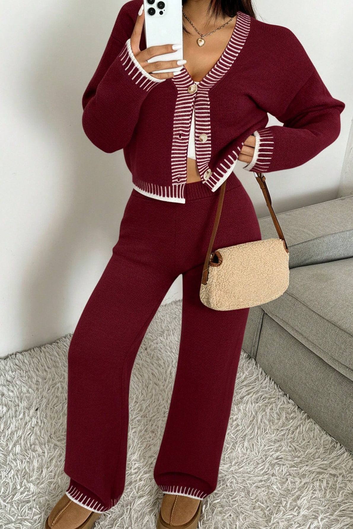 Ensemble tricoté Noa