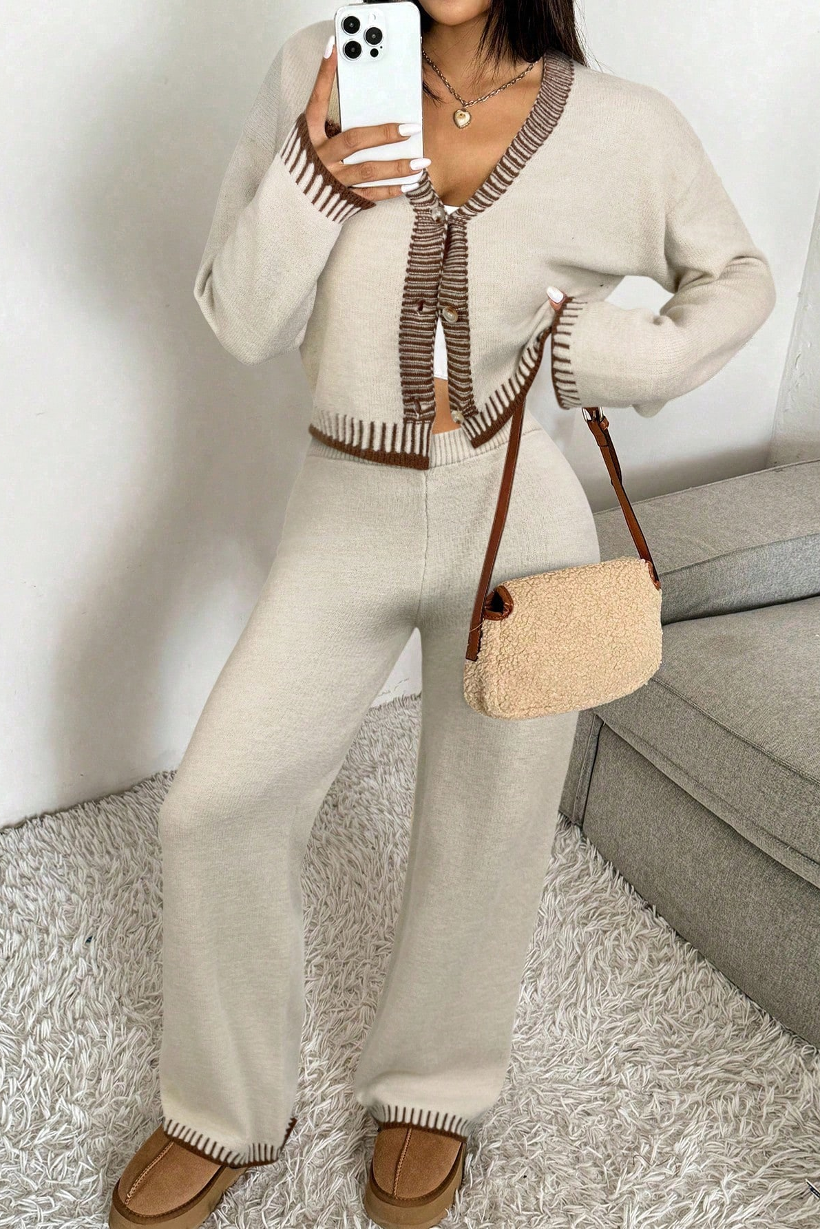 Ensemble tricoté Noa