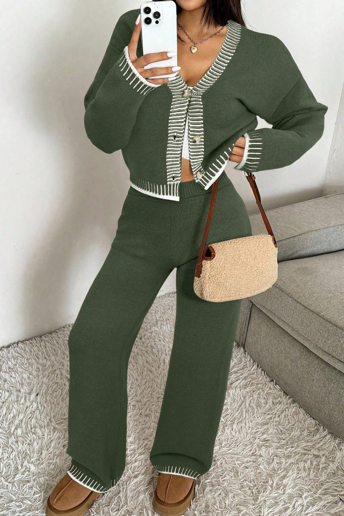 Ensemble tricoté Noa