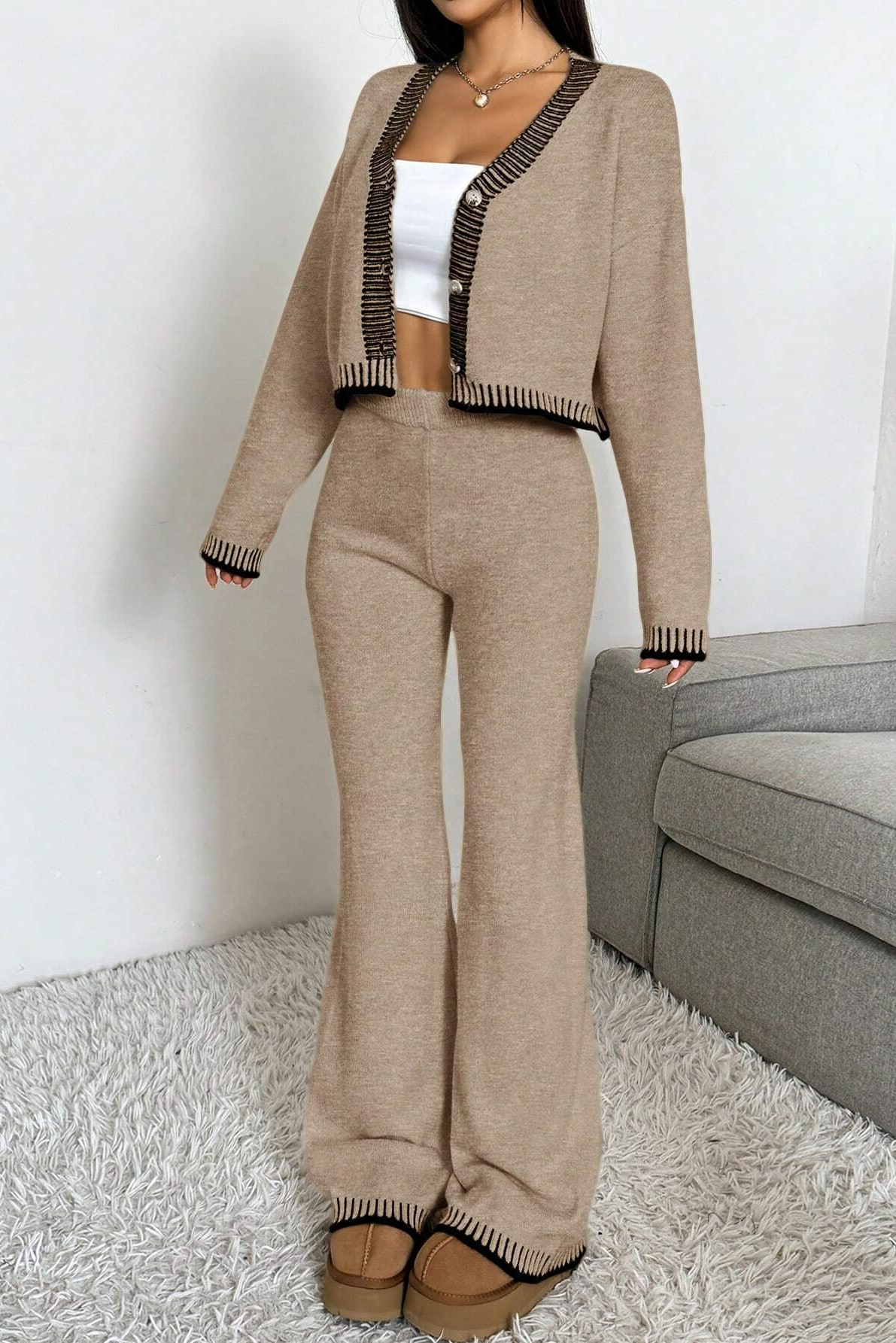 Ensemble tricoté Noa