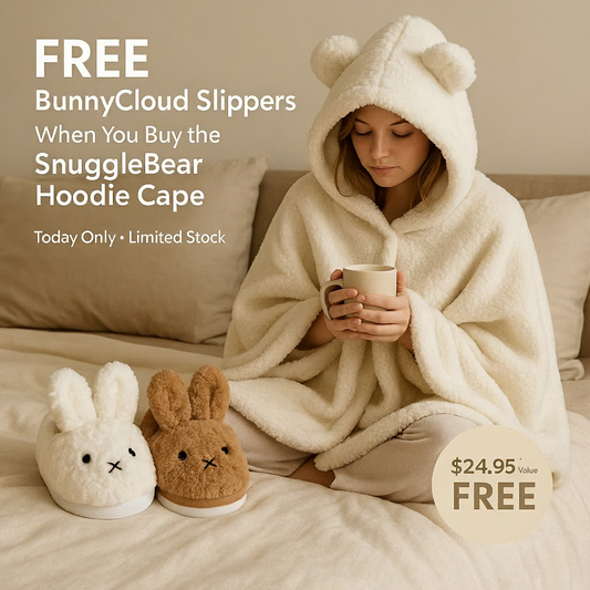 La cape à capuche SnuggleBear 