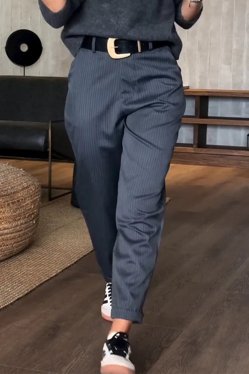 MATHILDA | PANTALON DE COSTUME À RAYURES