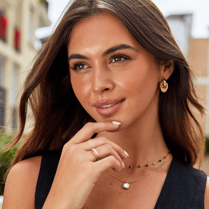 Bague Sahara en or avec lapis-lazuli 