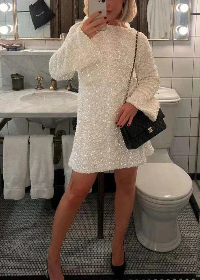 Elsa | Robe élégante à paillettes